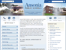 Tablet Screenshot of ansonia.org