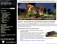 Tablet Screenshot of ansonia.ro